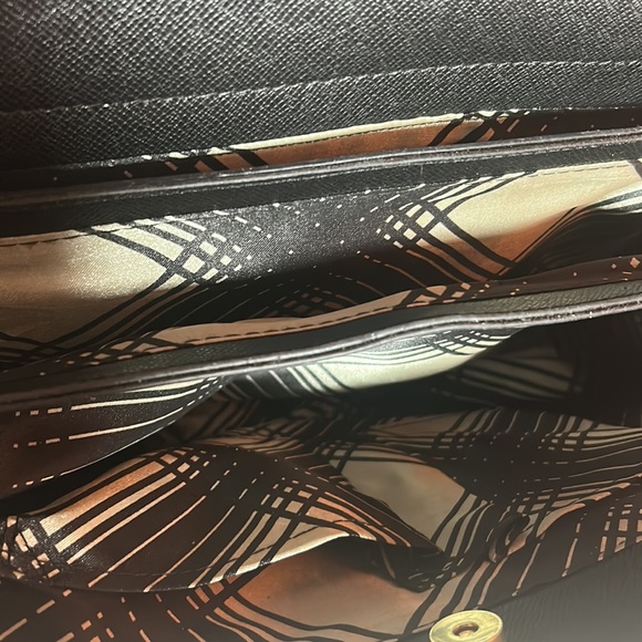 London Fog Faux Python tote EUC - Picture 9 of 17